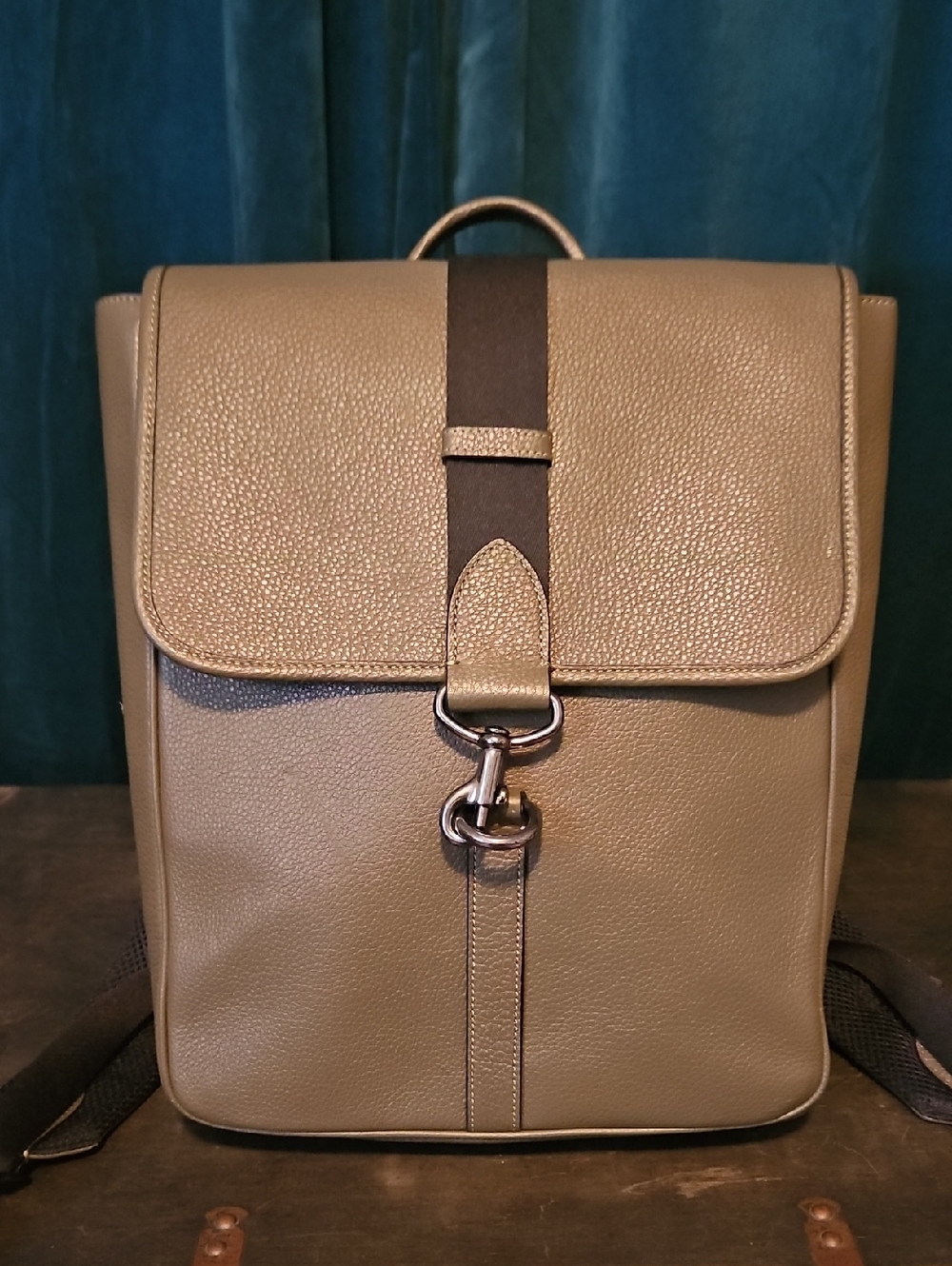 Coach Blaine Backpack in Olive Drab - Picture 1 of 3